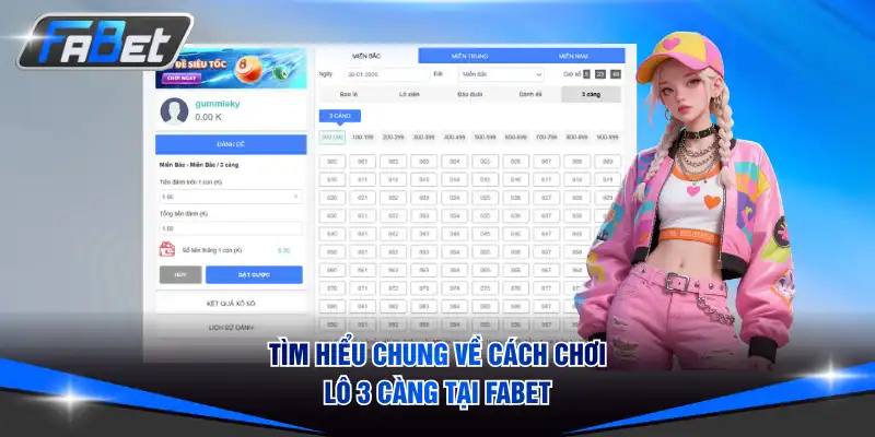 Tìm hiểu chung về cách chơi lô 3 càng tại FABET